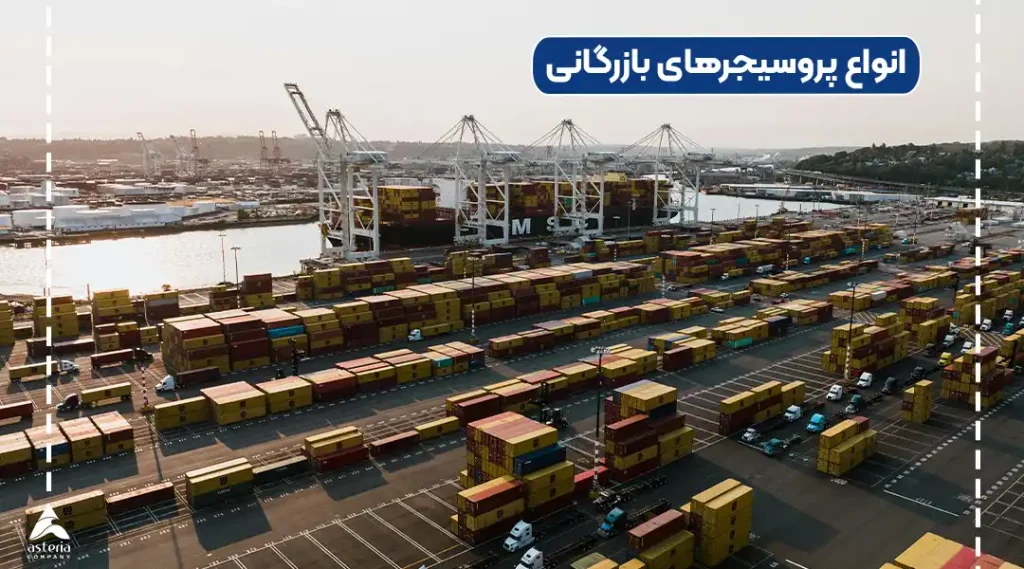 انواع پروسیجرهای بازرگانی