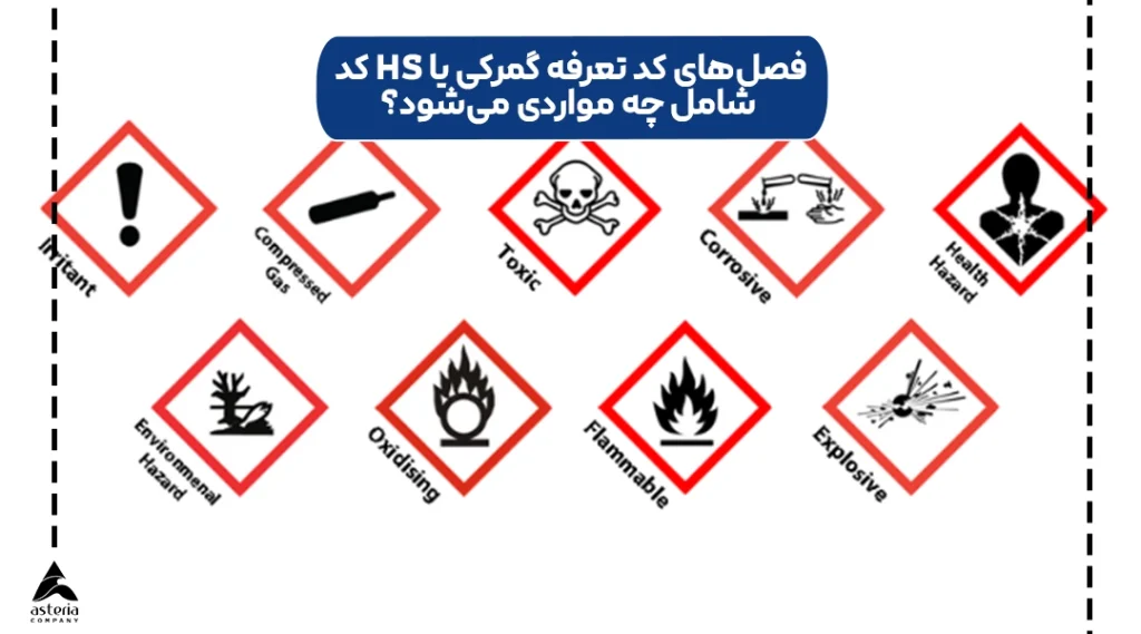 فصلهای کد تعرفه گمرکی یا HS کد شامل چه مواردی میشود؟