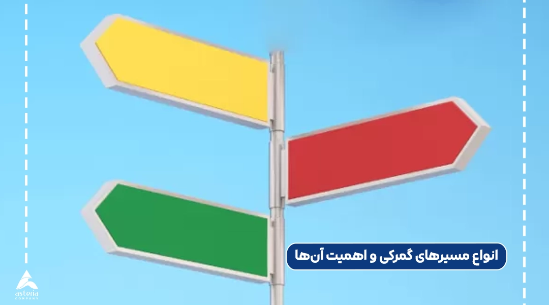 انواع مسیر های گمرکی و اهمیت آن