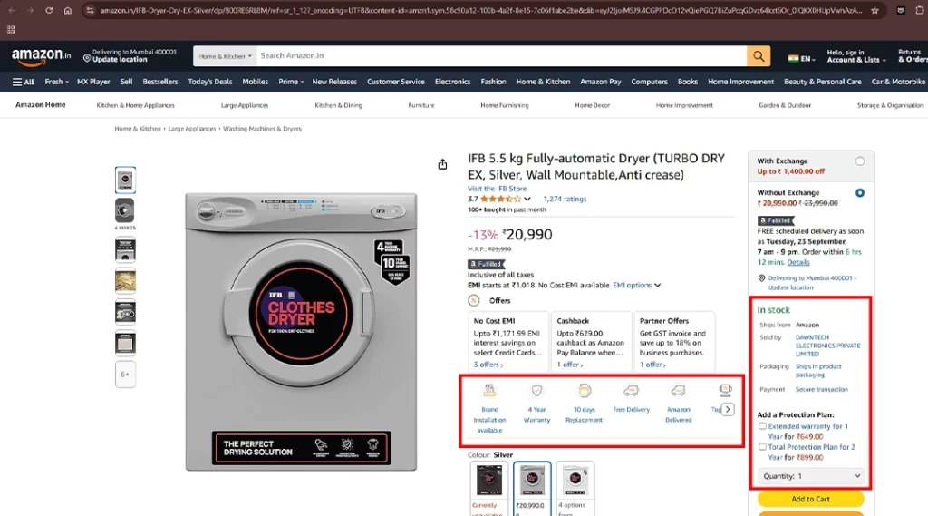 بررسی شرایط خرید و ارسال از آمازون هند